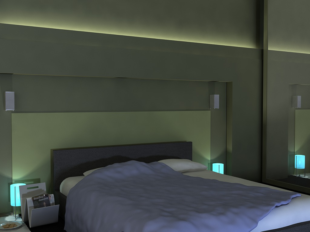 спальня 3D