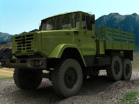зил 3D модель грузовик