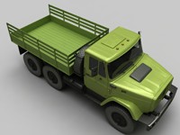 модель 3d max грузовик